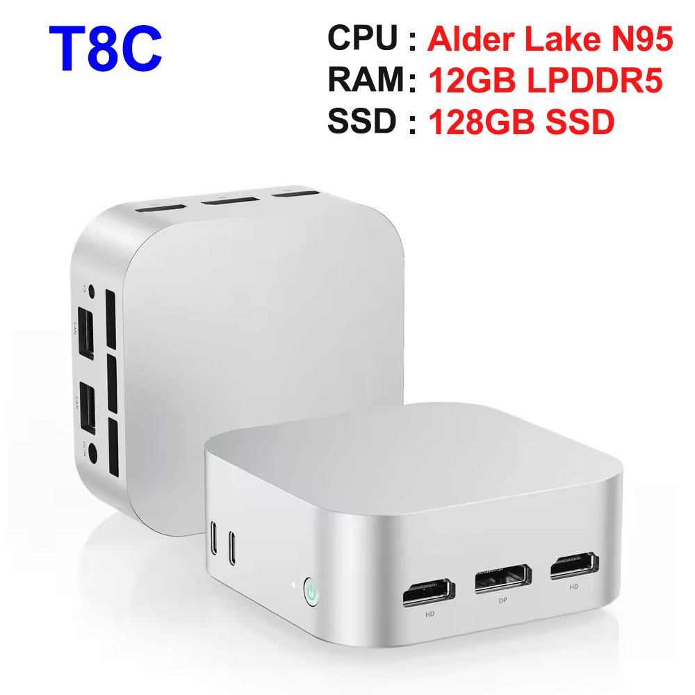 T9 Plus ミニ PC インテル Twin Lake N150/N100 16GB DDR5 256/512GB