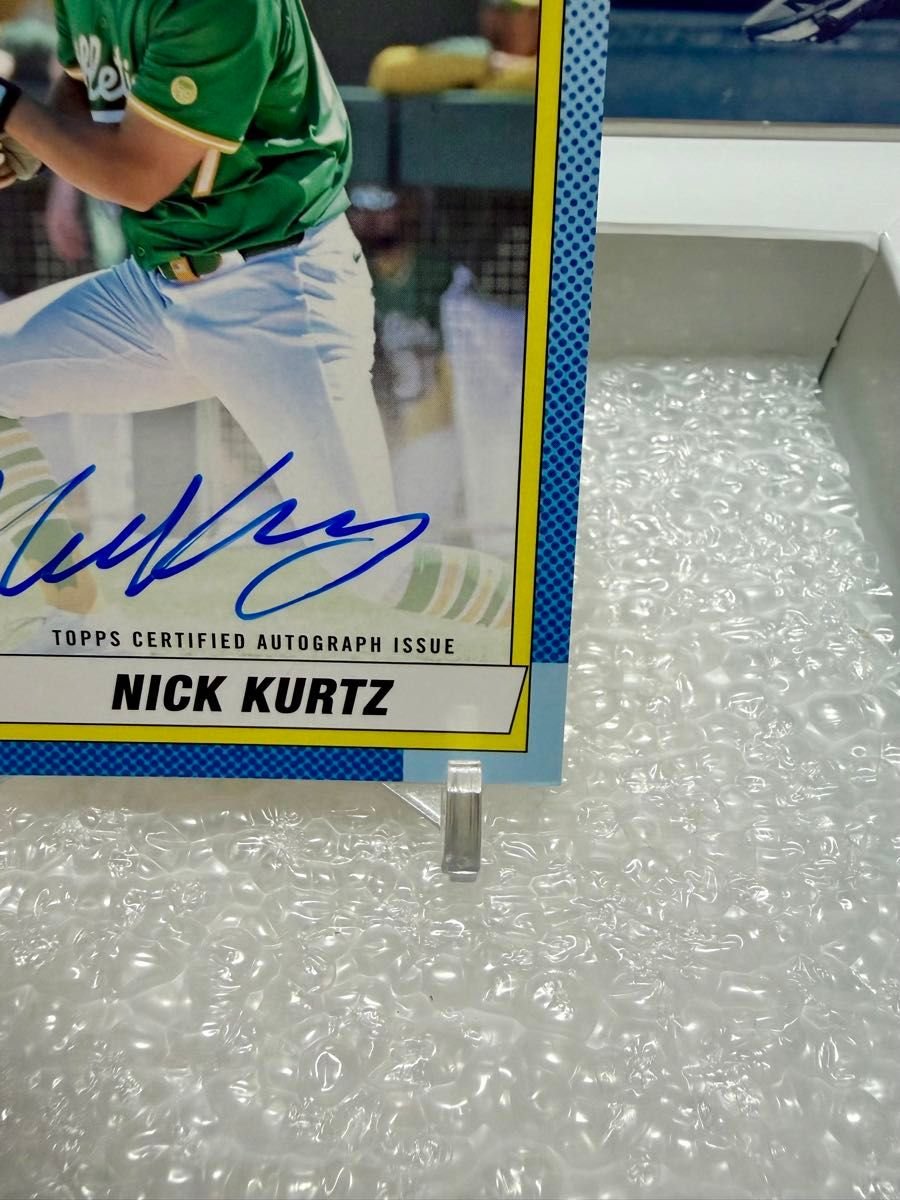 MLB Topps NICK KURTZ 直筆サインカード RC ATHLETICS ニック カーツ