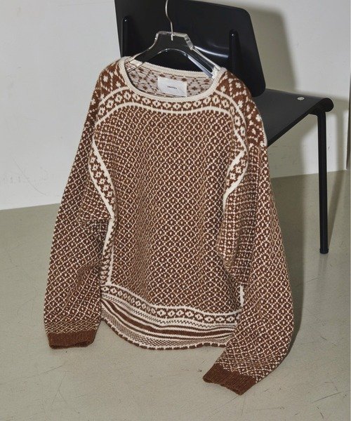 TODAYFUL（トゥデイフル）の「ノルディックオーバーニット（ニット