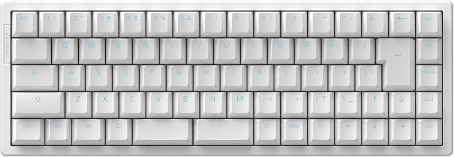 Amazon.co.jp: LUMINKEY Magger 68 HE Ultra 日本語配列 LuxWhite 日本