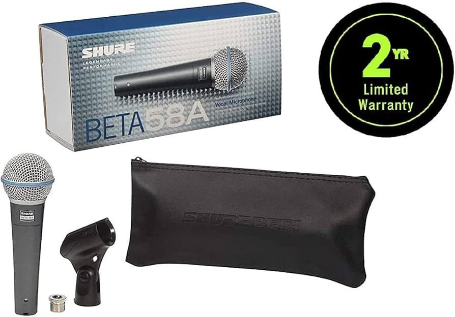 Amazon | 【国内正規品】SHURE ダイナミック マイクロフォン BETA58A