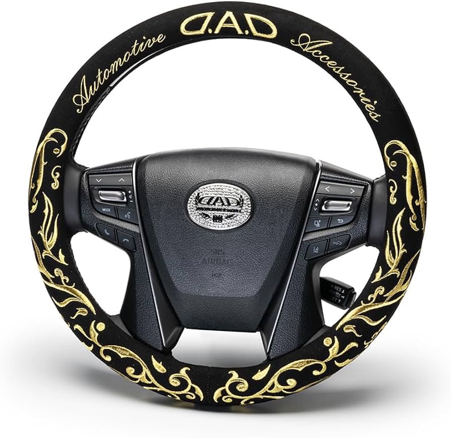 Amazon | ギャルソン DAD ハンドルカバー D.A.D ステアリングカバー