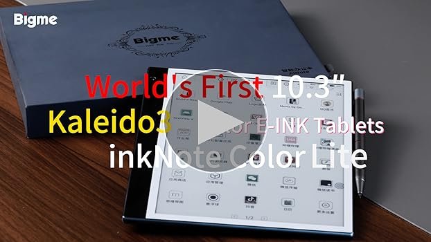 Amazon.co.jp: Bigme inkNote Color + Lite 電子書籍リーダー 10.3