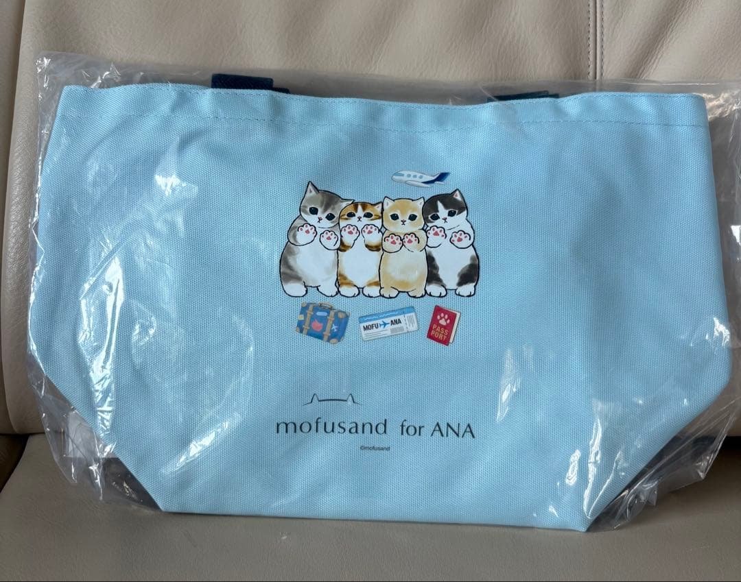 『mofusand × ANA』モフサンド ステンレスボトルとトートバッグセット