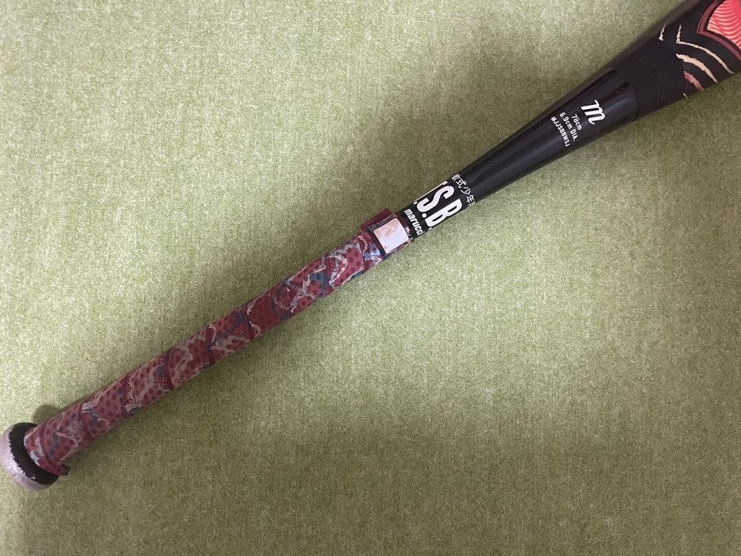 ワニクラッシャースピードジュニア 78cm 赤ワニ 少年野球 ケース付き