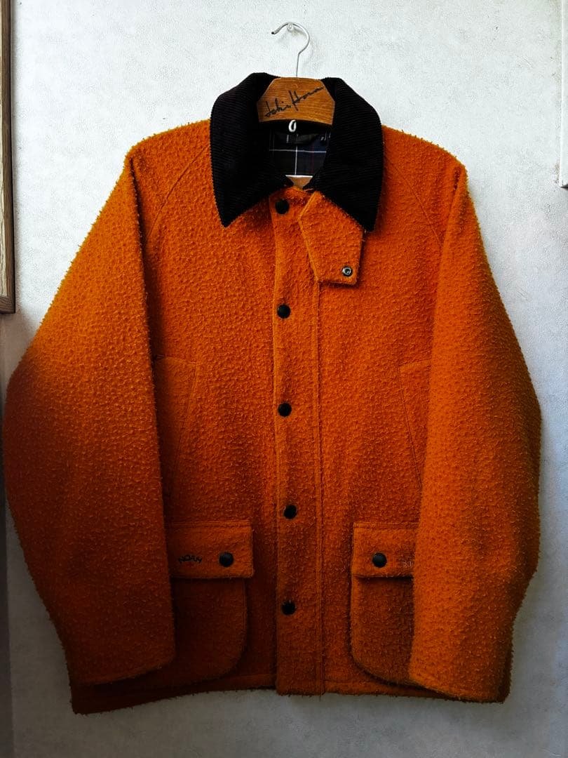 NOAH×Barbour Wool Teddy Casentino jacket Noah Barbour Wool Teddy Casentino XL | eBay