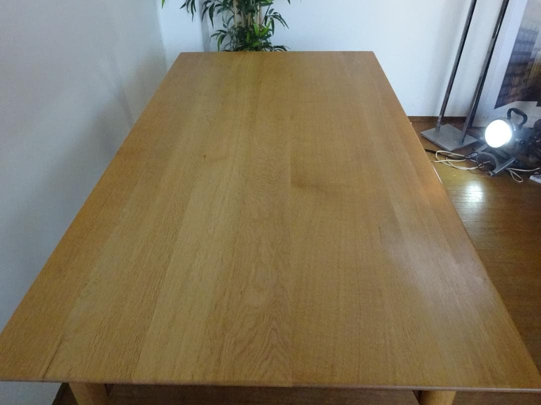 けんた様専用 日進木工 WHITE WOOD ダイニングテーブル W150 美品