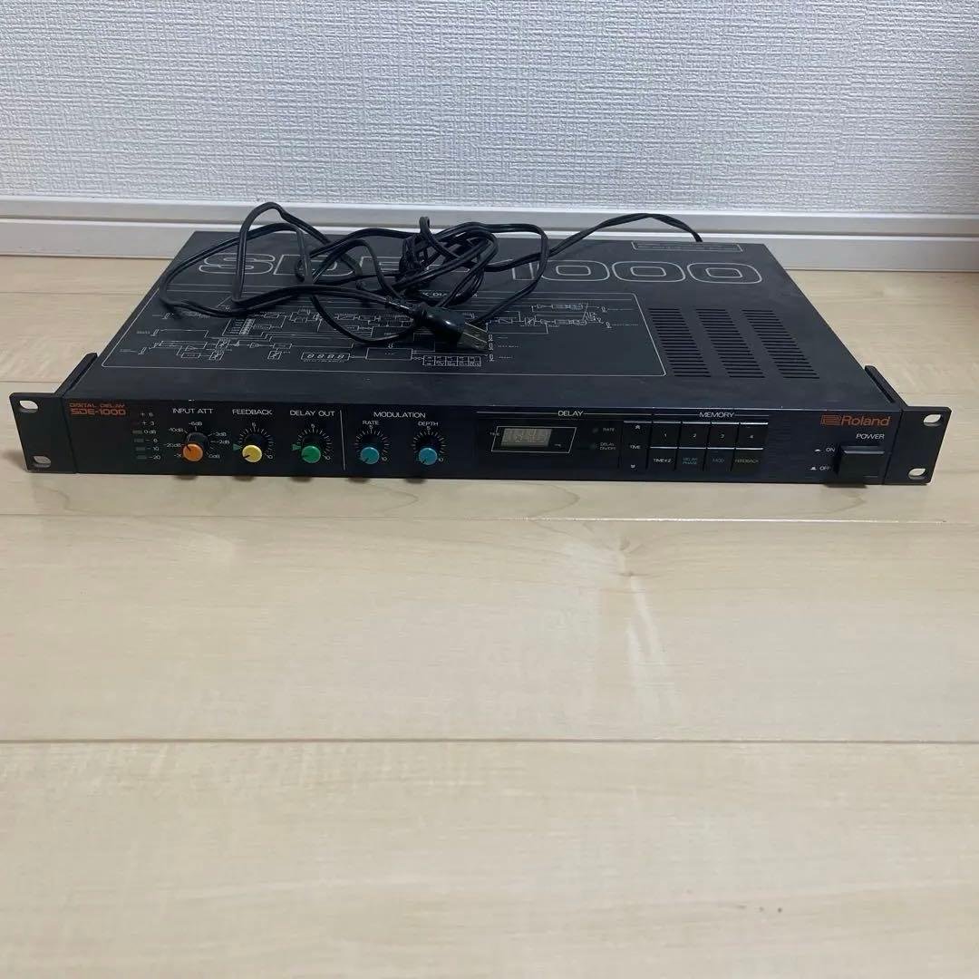 Roland SDE-1000 ディレイ Roland DIGITAL DELAY SDE-1000 デジタルディレイ/ラックエフェクター